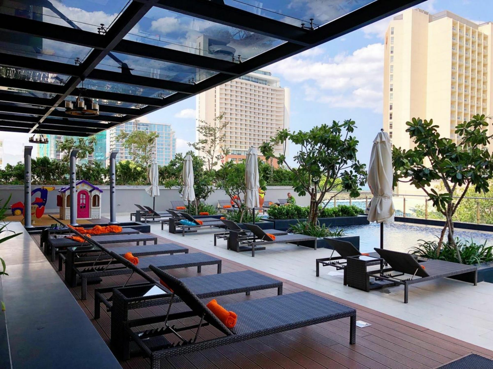 Parama Apartments Balcony Beachfront Nha Trang Exterior foto