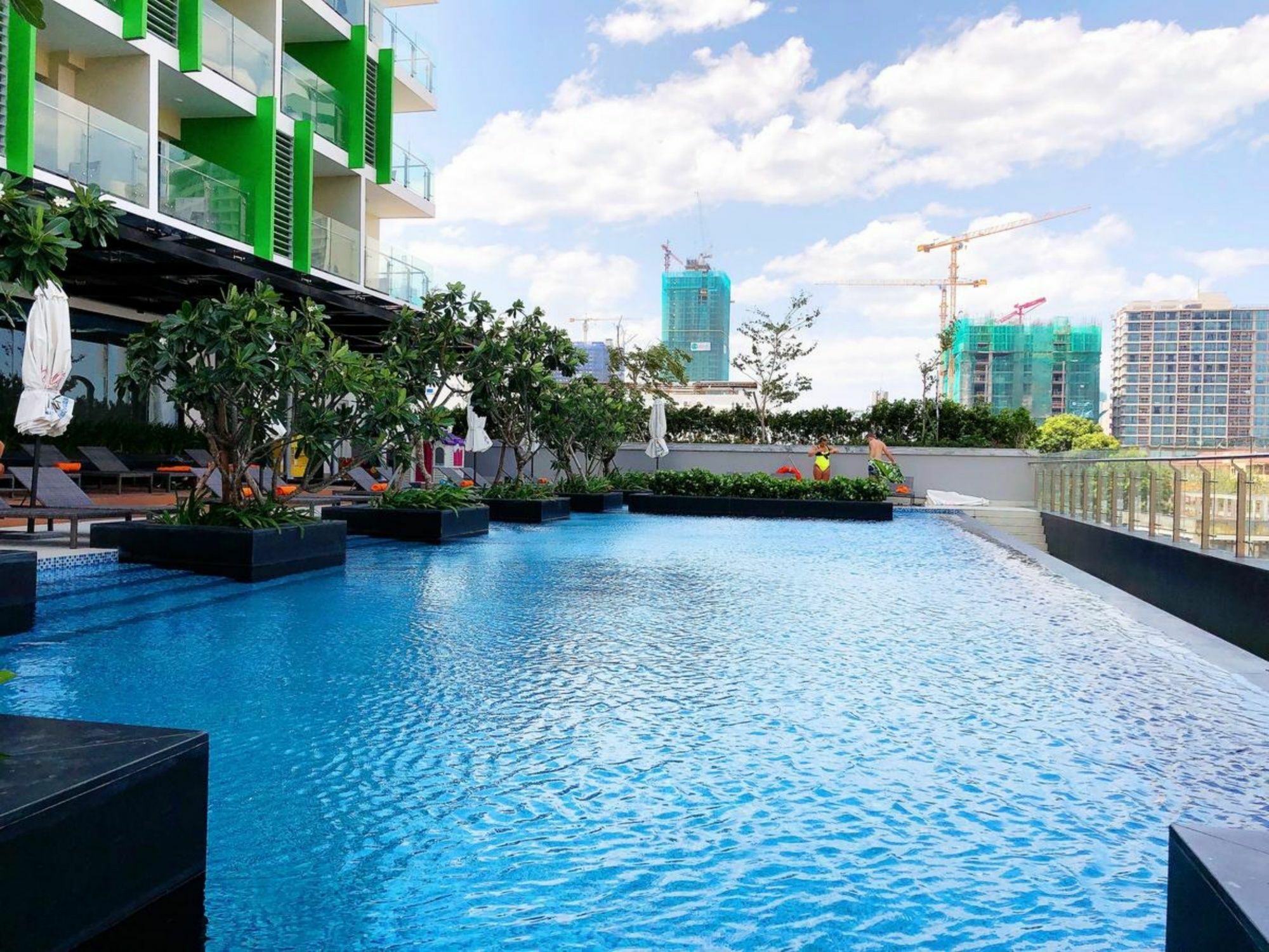 Parama Apartments Balcony Beachfront Nha Trang Exterior foto